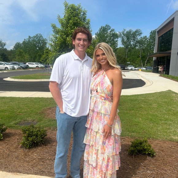 Floral Ruffle Dress - Picture 3 of 3